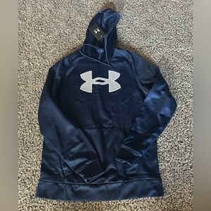 NWT Under Armour Navy Hoodie Sweatshirt